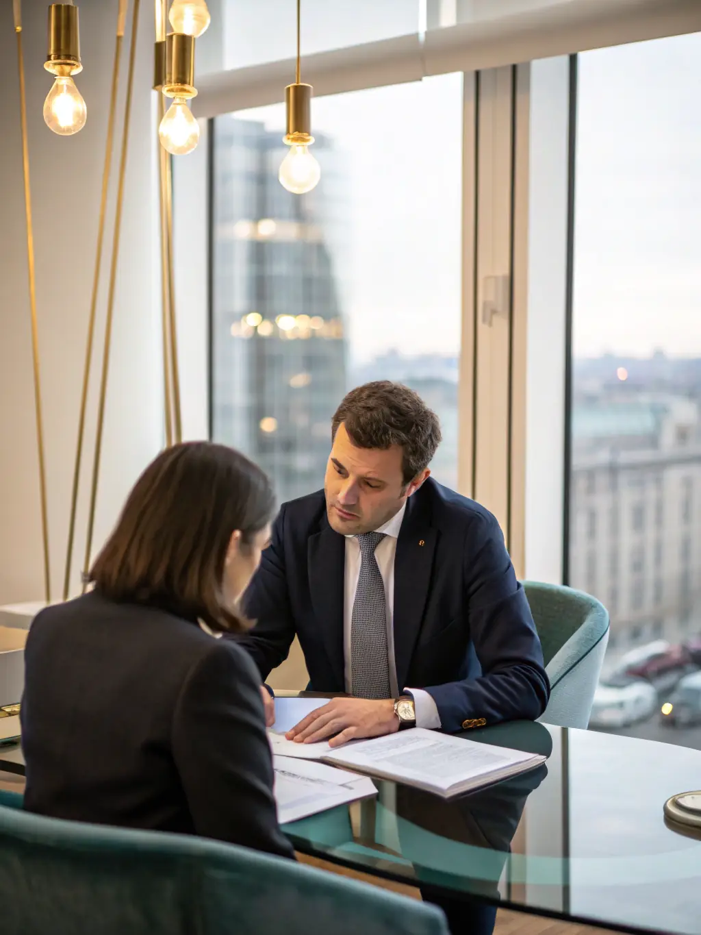 A consultant providing ongoing support to a client via video call, addressing challenges and providing updates.